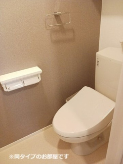 【トイレ】 | ポルト・ボヌールＫ　Ⅰ | シンプルで使いやすいトイレです