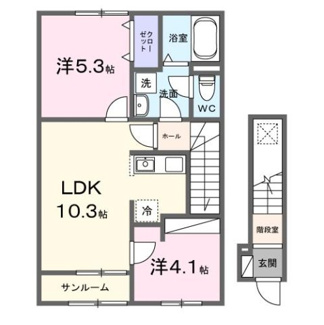 【間取り】 | ポルト・ボヌールＫ　Ⅰ