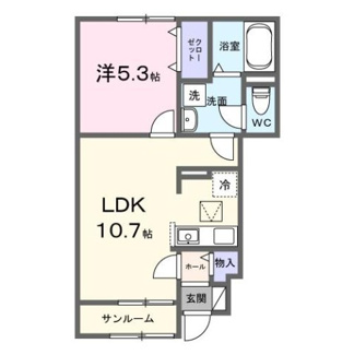 【間取り】 | ポルト・ボヌールＫ　Ⅱ