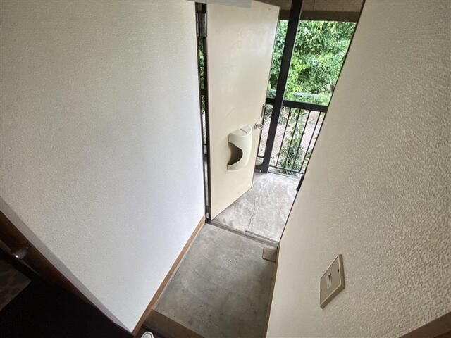 コーポ松沢の玄関