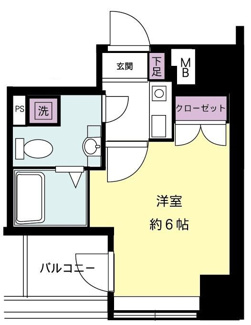 【間取り】 | サンテミリオン茅場町リバーサイド | 間取りです。