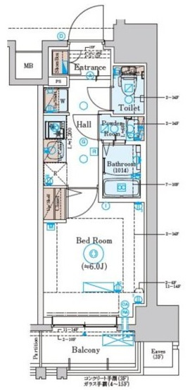 【間取り】 | GENOVIA綾瀬Ⅱ