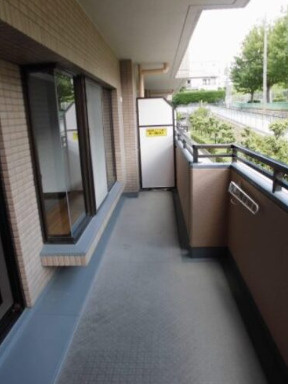 ライオンズマンション垂水北のバルコニー