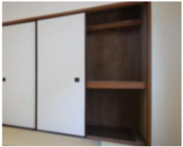 調布市布田３丁目の賃貸マンションの収納