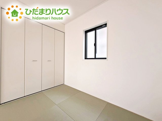 いわき市泉町第8　新築戸建の和室|すぐ横になれる和室は、みんなの憩いの場(*^-^*)