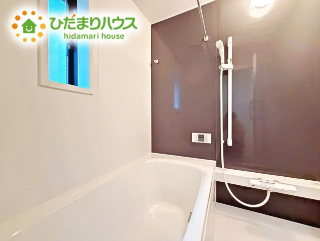 いわき市泉町第8　新築戸建の浴室|大人が足を伸ばしても十分な広さ！一人でゆっくりくつろぐ時間も大切です！
