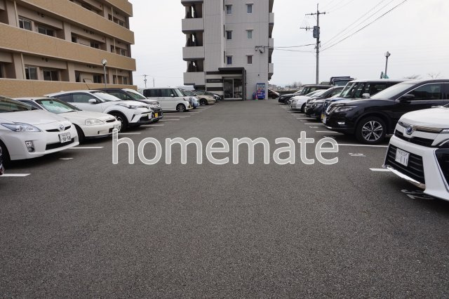 熊本市南区近見８丁目の賃貸マンションの駐車場