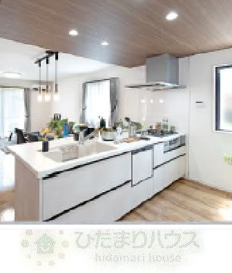 野田市七光台4期　新築戸建　1号棟のキッチン|キッチンパース（現状と異なる場合がございます。）