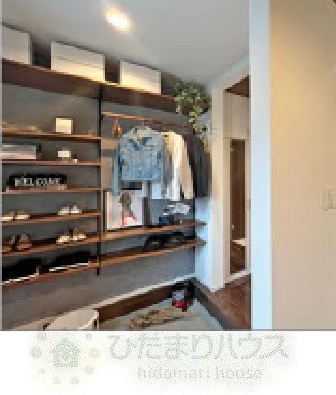 野田市七光台4期　新築戸建　1号棟の収納|収納パース（現状と異なる場合がございます。）