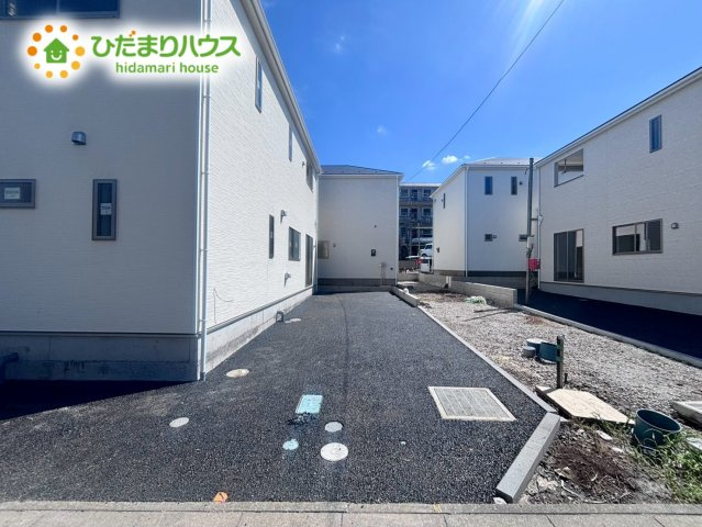 北本市二ツ家第1　新築戸建　クレイドル01の駐車場|9/14　撮影