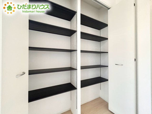北本市二ツ家第1　新築戸建　クレイドル01の収納