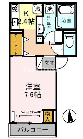 【間取り】 | ラ・フォート福島