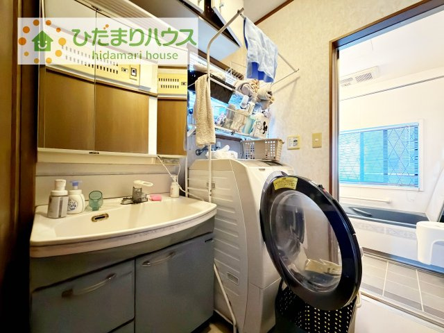 【独立洗面台】 | 取手市宮和田　中古戸建 | 水回りがまとまっており、家事が捗ります！