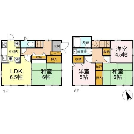 【間取り】 | ウィスラービレッジ　7号