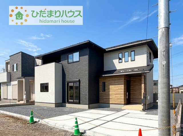 【外観】 | 阿見町荒川本郷第2期　新築戸建　2号棟 | 今から見たいも大歓迎！！お気軽にお問い合わせください！