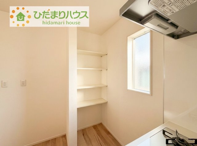 【収納】 | 阿見町荒川本郷第2期　新築戸建　2号棟 | 備え付け収納で、スッキリお片付け！