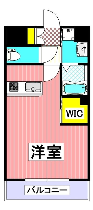 ラーナ新水前寺の間取り