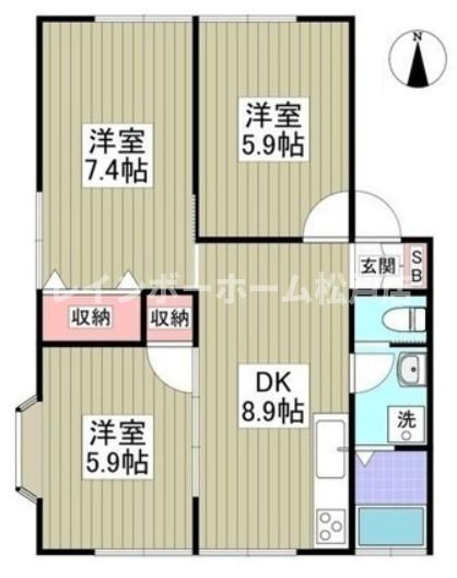 MKルーミーの内装|明るい室内です