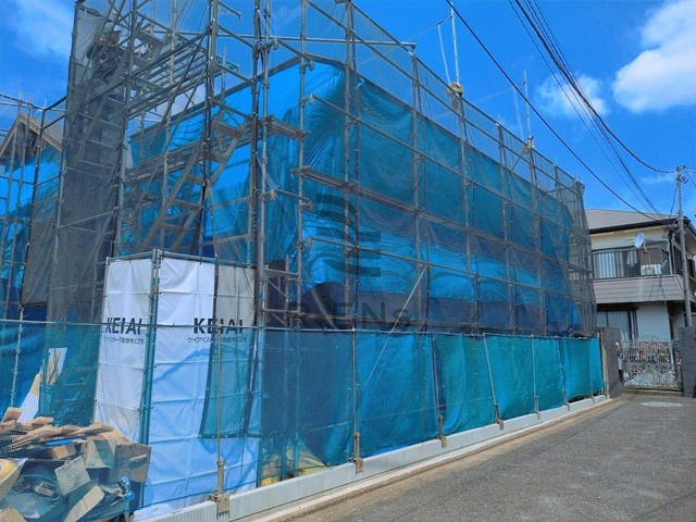 【外観】 | 練馬区下石神井２丁目　新築戸建て　２号棟 | 建築中