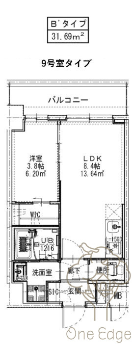 エスリードレジデンス梅田マークスの間取り
