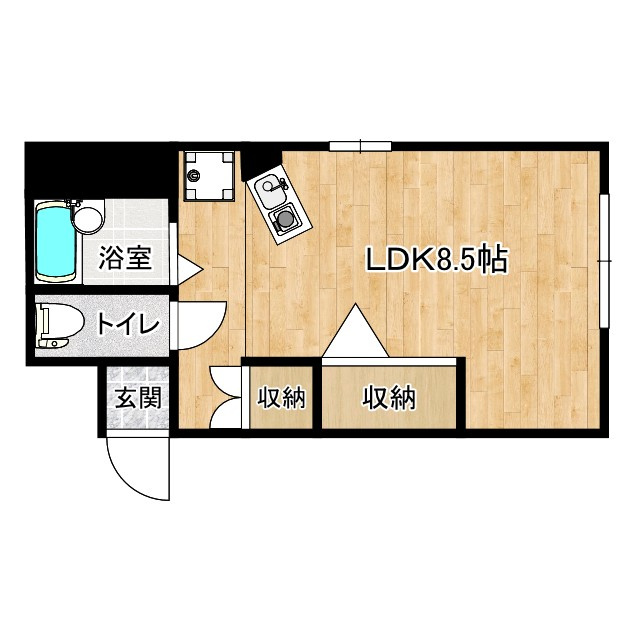 ピュア京町の間取り