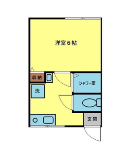 【間取り】 | 丸一荘 | 間取りです。