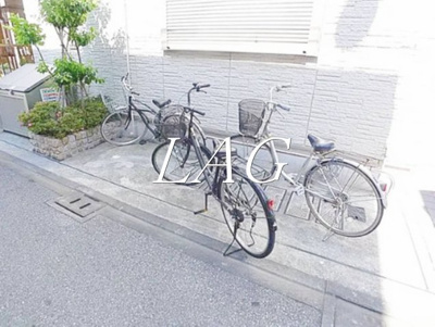 【その他共用部分】 | ベルビアリッツ | 駐輪場です。