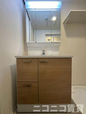 【洗面所】 | ハーモニーテラス栗原Ⅲ | 別号室イメージの為、現状を優先致します。