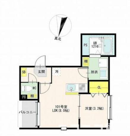 【間取り】 | ハーモニーテラス栗原Ⅲ