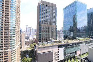 【展望】 | グラングリーン大阪 THE NORTH RESIDENCE | 【物件からの展望】再開発されたうめきたの景色が目の前に広がります。