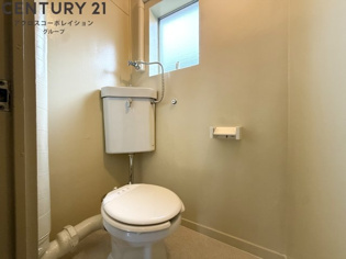清潔感のあるトイレです！
