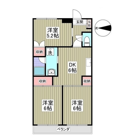 【間取り】 | 藤ハイツ