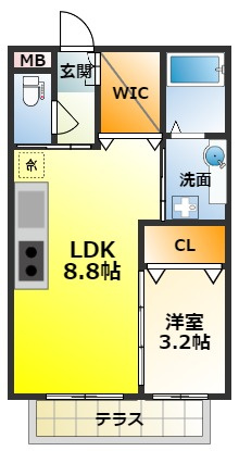 パークサイドカーサの間取り
