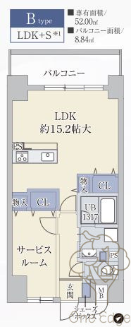 ATKレジデンスなにわ橋の間取り