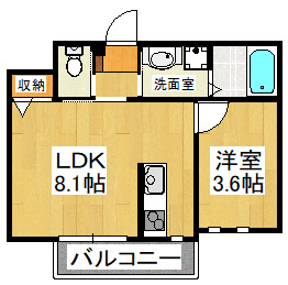 R-SIXTEENの間取り