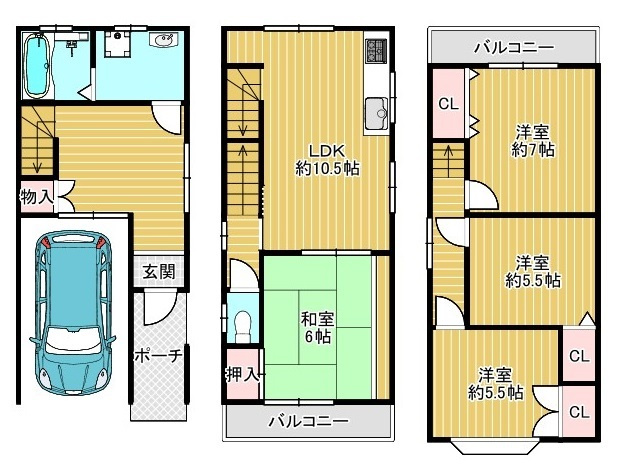 【間取り】 | ■□幾野　一戸建て□■