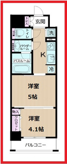 【間取り】 | 日神デュオステージ本所吾妻橋