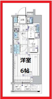 【間取り】 | メインステージ北千住Ⅲ