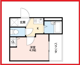 【間取り】 | グランパイン小岩