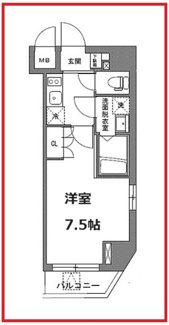 【間取り】 | ラ・ヴィータ新御徒町