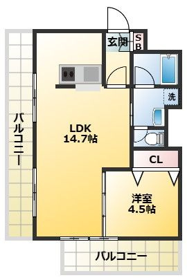 パル駒込の間取り