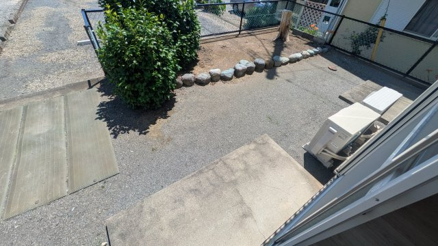 ヴァレーヌ茅ヶ崎の庭