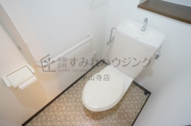 オーベルジュ宝塚のトイレ