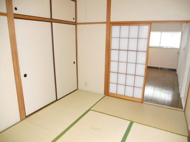 清水コーポの寝室