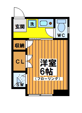 東ビルの間取り