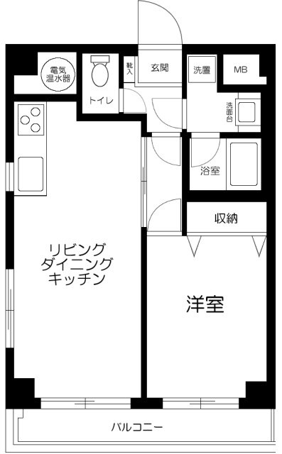 クレアパーク野方の間取り