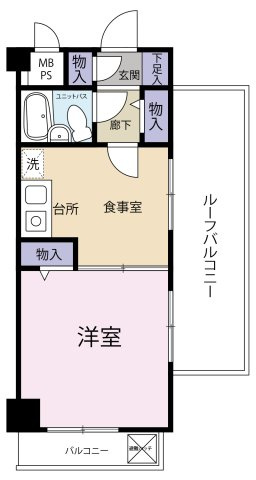 ライオンズマンション鷺ノ宮の間取り
