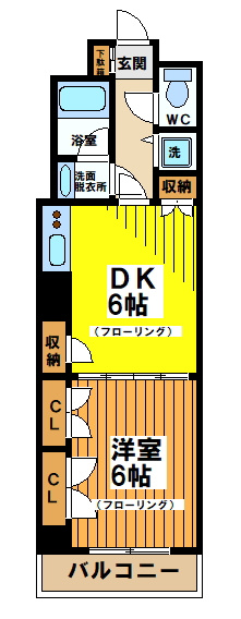 カシェの間取り