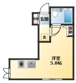 ハイツKTAの間取り