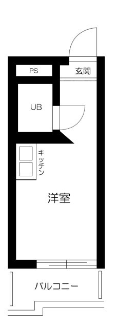 ＴＯＰ中野第２の間取り